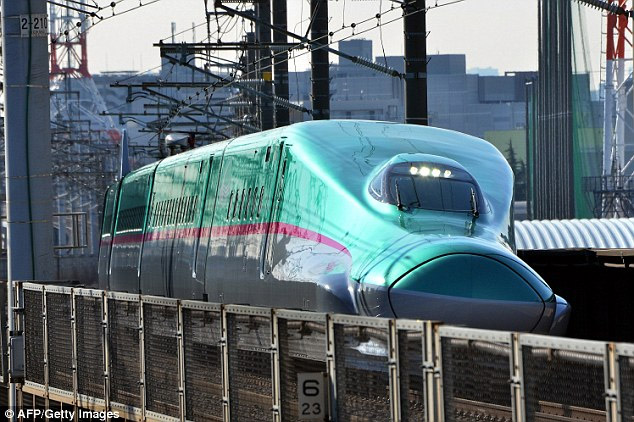 日本最新高速列車投入運(yùn)營(yíng) 明年最高時(shí)速提至320公里