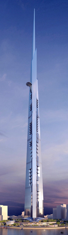 沙特擬建世界第一高樓 拉登家族集團(tuán)參與建造