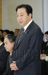 日本紀(jì)念3·11地震半周年 新內(nèi)閣默哀、多地爆發(fā)反核示威