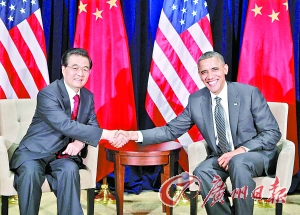 胡錦濤會(huì)見(jiàn)奧巴馬：人民幣升值無(wú)法解決美問(wèn)題