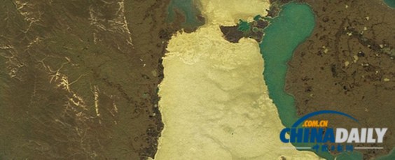 30萬張衛(wèi)星照片拼成無云地圖集 提供俯瞰獨特視野