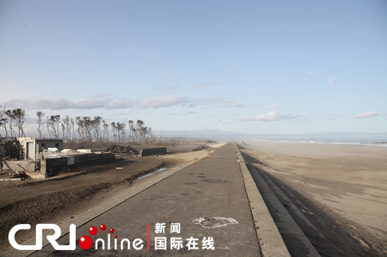 海嘯重災(zāi)區(qū)仙臺(tái)市若林區(qū)荒濱