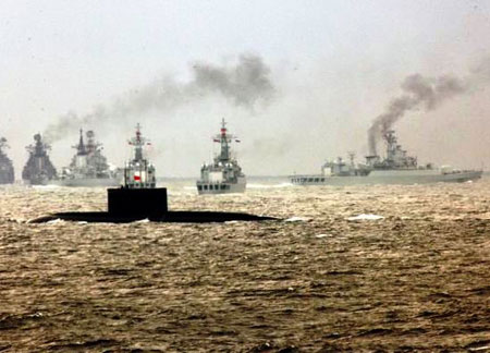 解放軍專家：中國(guó)海洋戰(zhàn)爭(zhēng)風(fēng)險(xiǎn)高于陸地