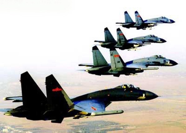 中國空軍現(xiàn)役機(jī)型圖集
