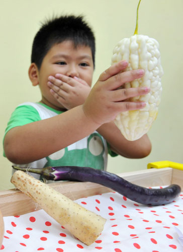 組圖：臺兒童偏食調(diào)查“最不愛吃苦瓜”