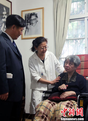 圖：錢穆夫人重訪臺(tái)北故居