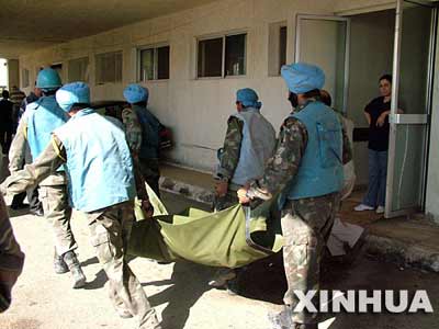 四名聯(lián)合國觀察員在黎巴嫩遇難