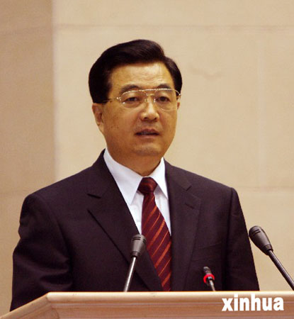 胡錦濤在印度科學宮發(fā)表重要演講