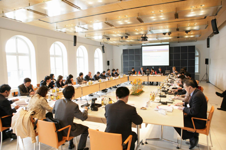 蔡武：中國開放戰(zhàn)略互利共贏 發(fā)展促進(jìn)和平