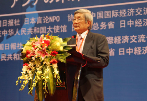 日本防衛(wèi)大學校長五百旗頭真在論壇上的講話