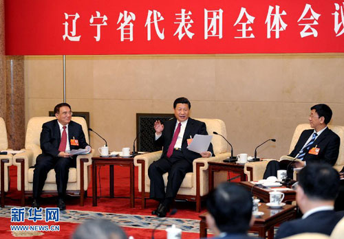習(xí)近平參加遼寧代表團審議