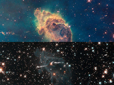 哈勃望遠(yuǎn)鏡“重裝上陣” 拍出驚艷宇宙照片