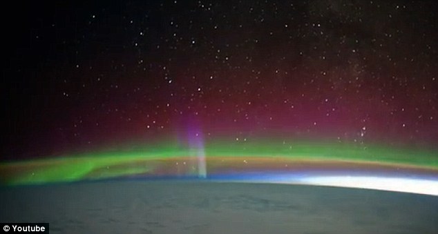 NASA公布國(guó)際空間站拍攝北極光視頻