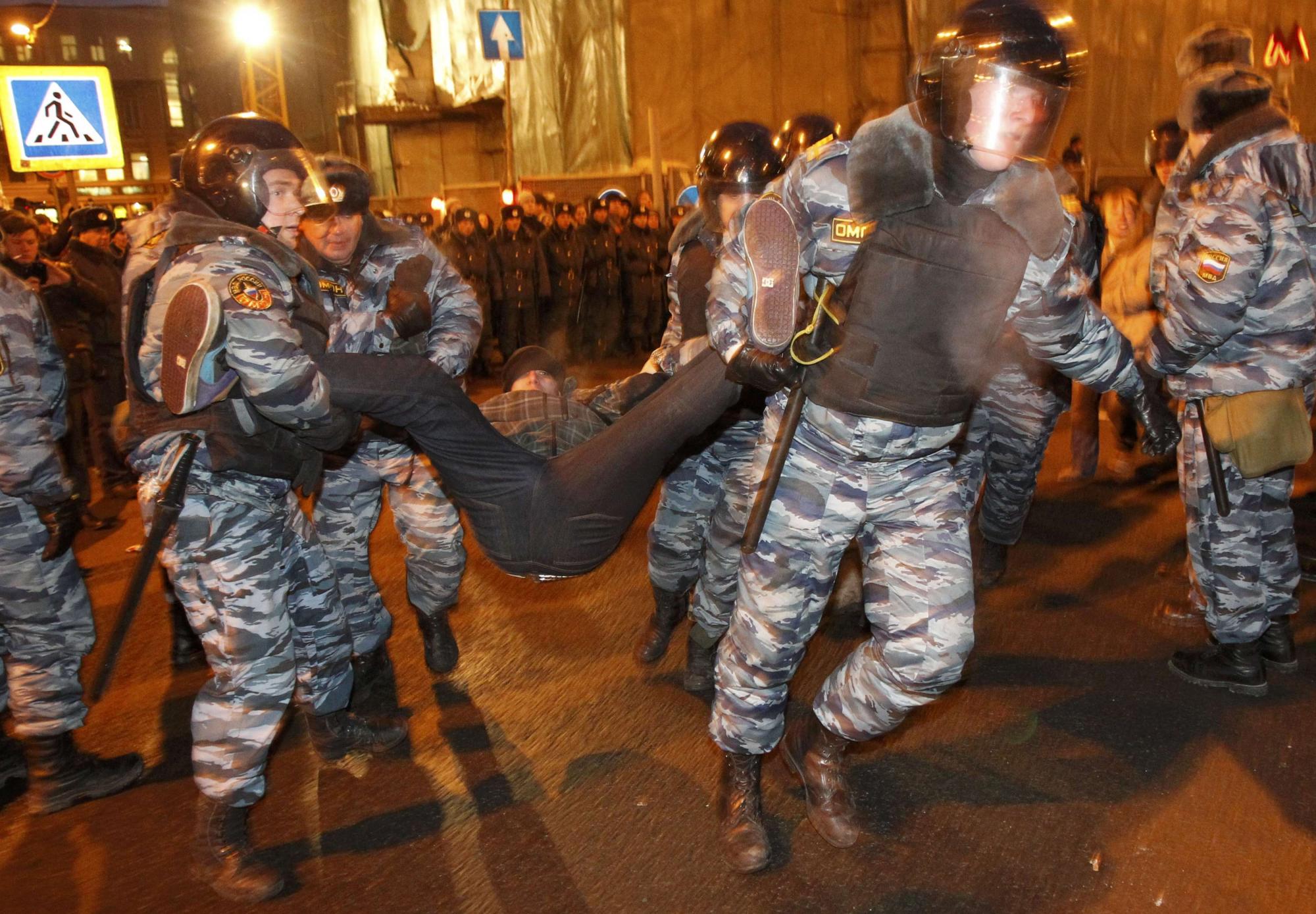 俄大選后爆發(fā)集會潮 歐盟北約向普京示好