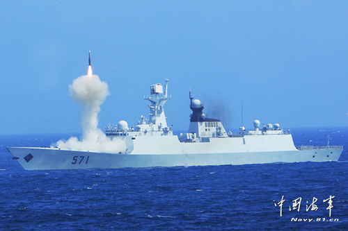 直擊東海艦隊演練:最大對手不是來襲導(dǎo)彈