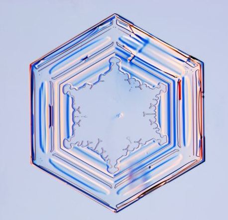 怎一個(gè)美字了得！美國(guó)科學(xué)家?guī)闶フQ看雪花(圖)