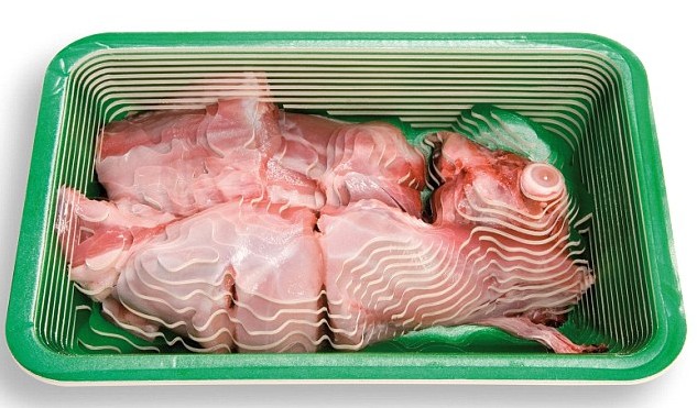 西班牙藝術(shù)家用紙板作3D美食 栩栩如生價格超實物