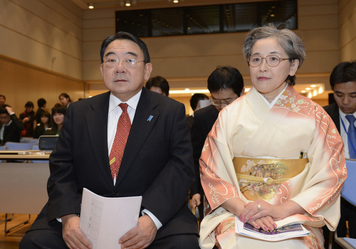 日本新任駐華大使履新后首次出席公開(kāi)活動(dòng)
