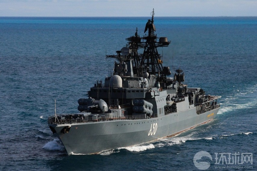 高清：實(shí)拍俄羅斯海軍各型艦艇大洋巡航