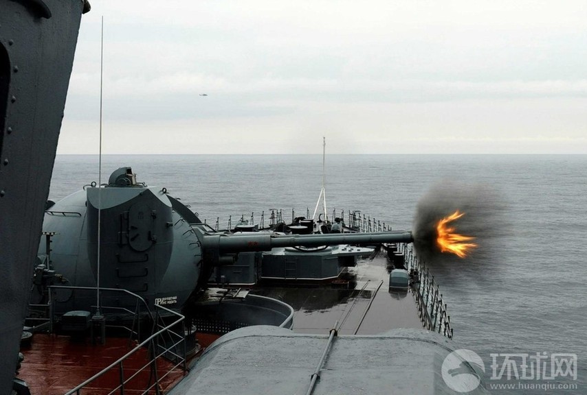 高清：實拍俄羅斯海軍各型艦艇大洋巡航