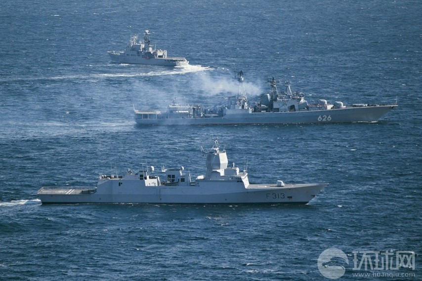 高清：實(shí)拍俄羅斯海軍各型艦艇大洋巡航