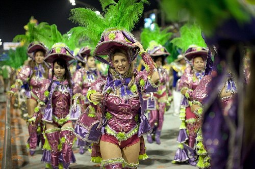 組圖：熱辣桑巴舞！巴西嘉年華狂歡節(jié)盛大開(kāi)幕