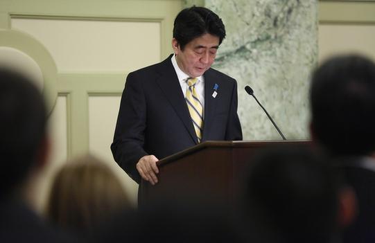 安倍訪美秀“親密關(guān)系”遭冷遇