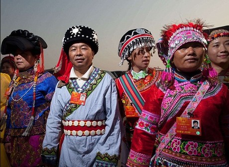 英媒：中國各民族代表與會人數(shù)居全球之首