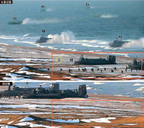 朝鮮軍演照片被疑造假 韓美防長(zhǎng)電話磋商緊張局勢(shì)