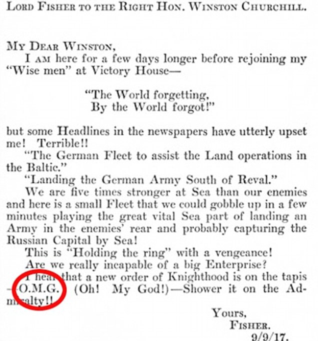 OMG！現(xiàn)代網(wǎng)絡(luò)流行語竟是百年前的“老發(fā)明”