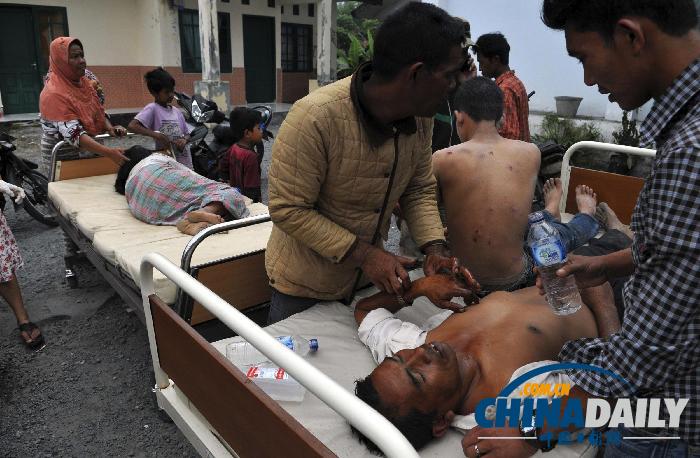 印尼蘇門(mén)答臘地震死亡者升至25人 傷218（圖）