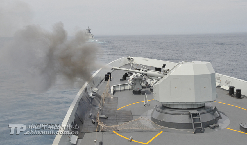 日本防衛(wèi)省稱中國(guó)海軍艦艇首次通過(guò)宗谷海峽（組圖）