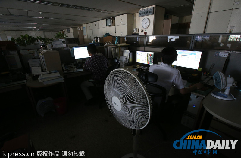 韓電力交易所關空調節(jié)電 辦公室內溫度高達32.6度