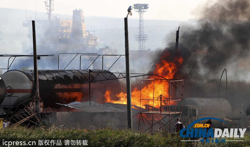 保加利亞液化氣罐車發(fā)生爆炸 導致12人受傷