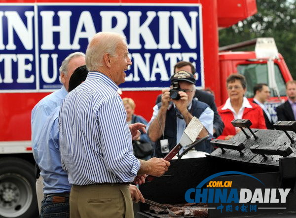 美副總統(tǒng)拜登參加傳統(tǒng)政治競選活動(dòng) 再引欲選總統(tǒng)猜測