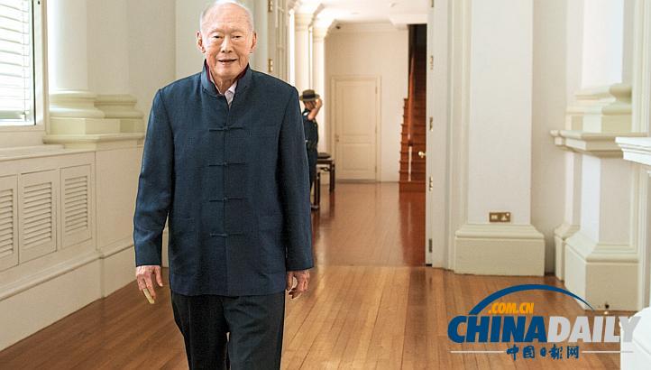 新加坡前總理李光耀90歲大壽 議員為其舉行慶祝會(huì)