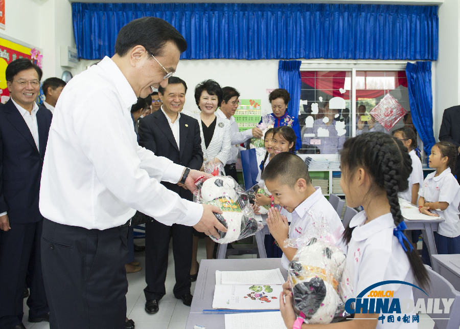 李克強訪問文萊、泰國、越南三國精彩圖片集錦
