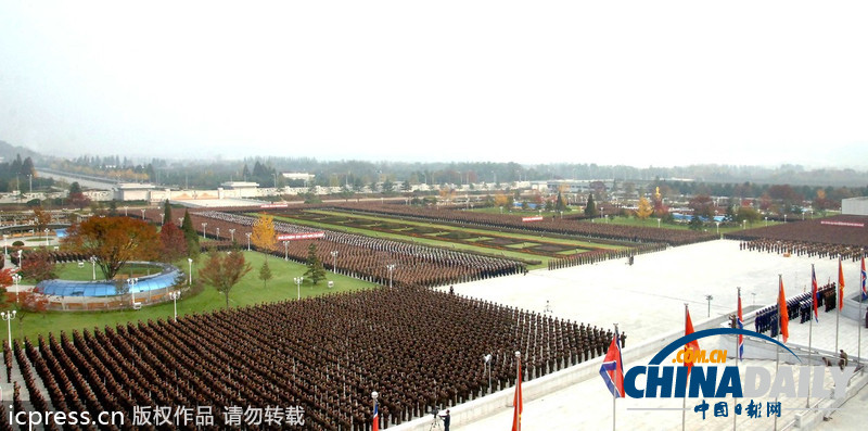 朝鮮人民軍又開“兩萬連長”大會(huì) 氣勢浩大