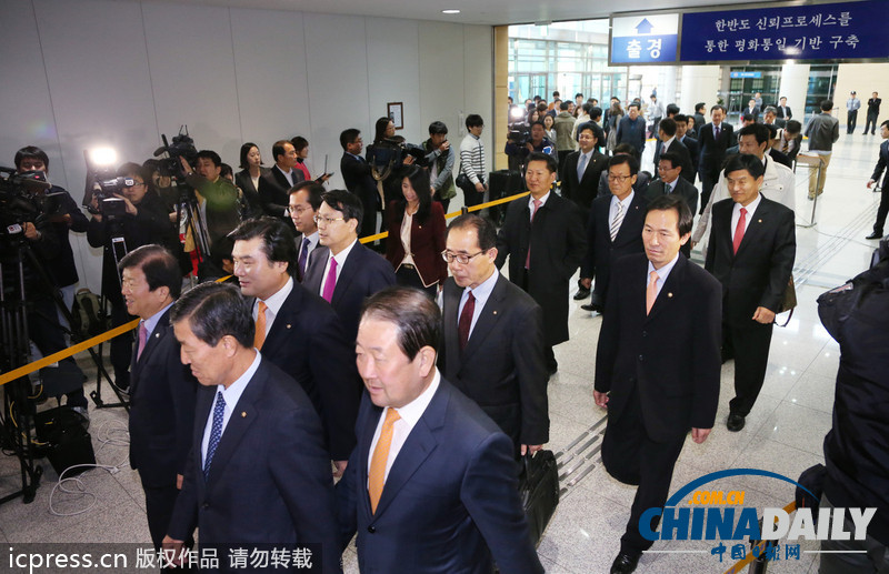 韓國會(huì)議員首訪開城工業(yè)區(qū) 韓媒稱意義重大（圖）