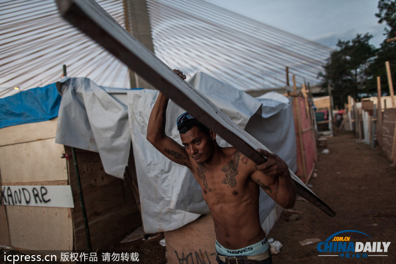 為避免影響市容 巴西強(qiáng)拆貧民窟迎世界杯遭抗議（組圖）