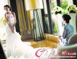 林志玲低調(diào)試婚紗