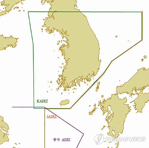 韓媒：中國事前向韓方通報東海防空識別區(qū)一事