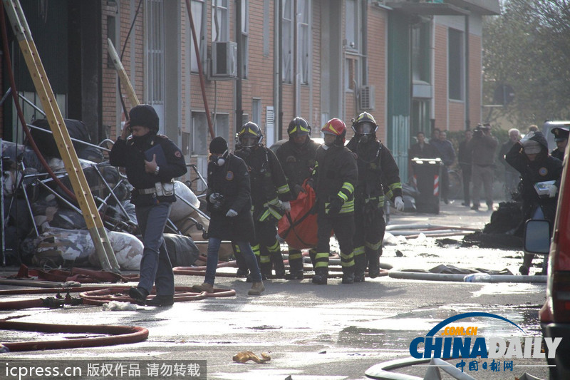 意大利普拉托華人服裝廠(chǎng)發(fā)生火災(zāi) 致多人傷亡