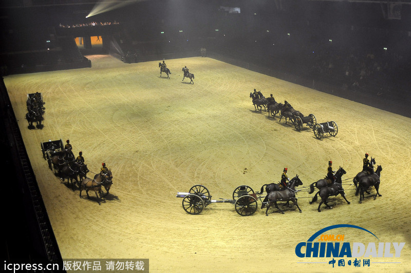 2013屆英國軍事錦標(biāo)賽 士兵們各顯獨(dú)門絕技