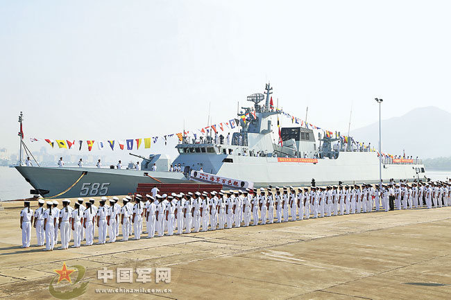 【盤(pán)點(diǎn)】中國(guó)海軍一年入列的17艘軍艦