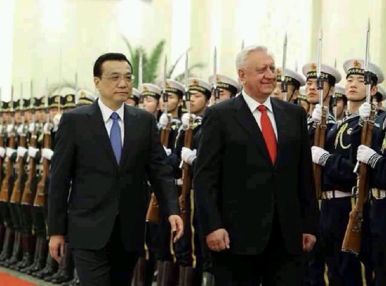 李克強(qiáng)與白俄羅斯總理米亞斯尼科維奇舉行會(huì)談