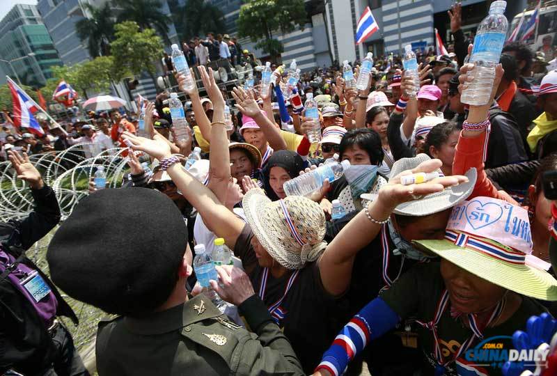 泰國(guó)反對(duì)派醞釀更大規(guī)模示威 試圖使泰國(guó)大選無(wú)效化