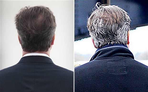 英媒對比圖顯示首相卡梅倫白發(fā)猛增 難逃歷任魔咒