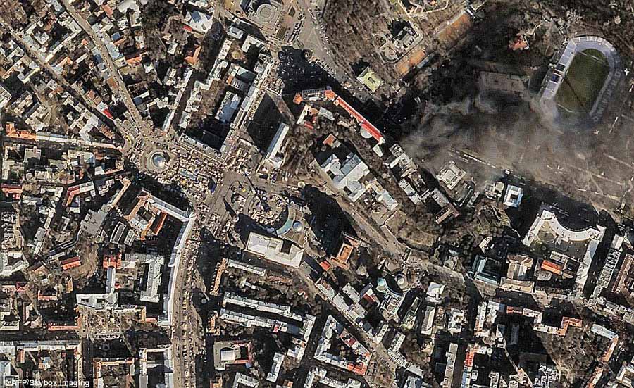 烏克蘭基輔騷亂致27人死亡 雙方達(dá)成?；饏f(xié)議