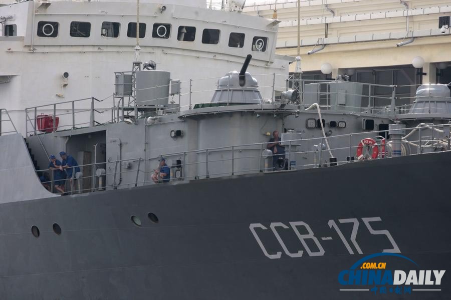 俄羅斯間諜軍艦意外?？抗虐陀屋喆a頭